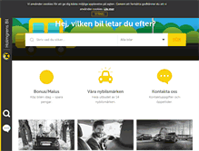 Tablet Screenshot of holmgrensbil.se